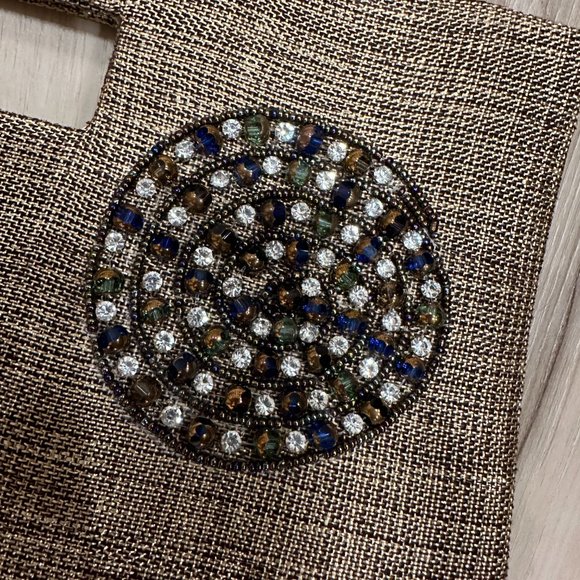 Clutch Purse with Stones - Picture 3 of 10